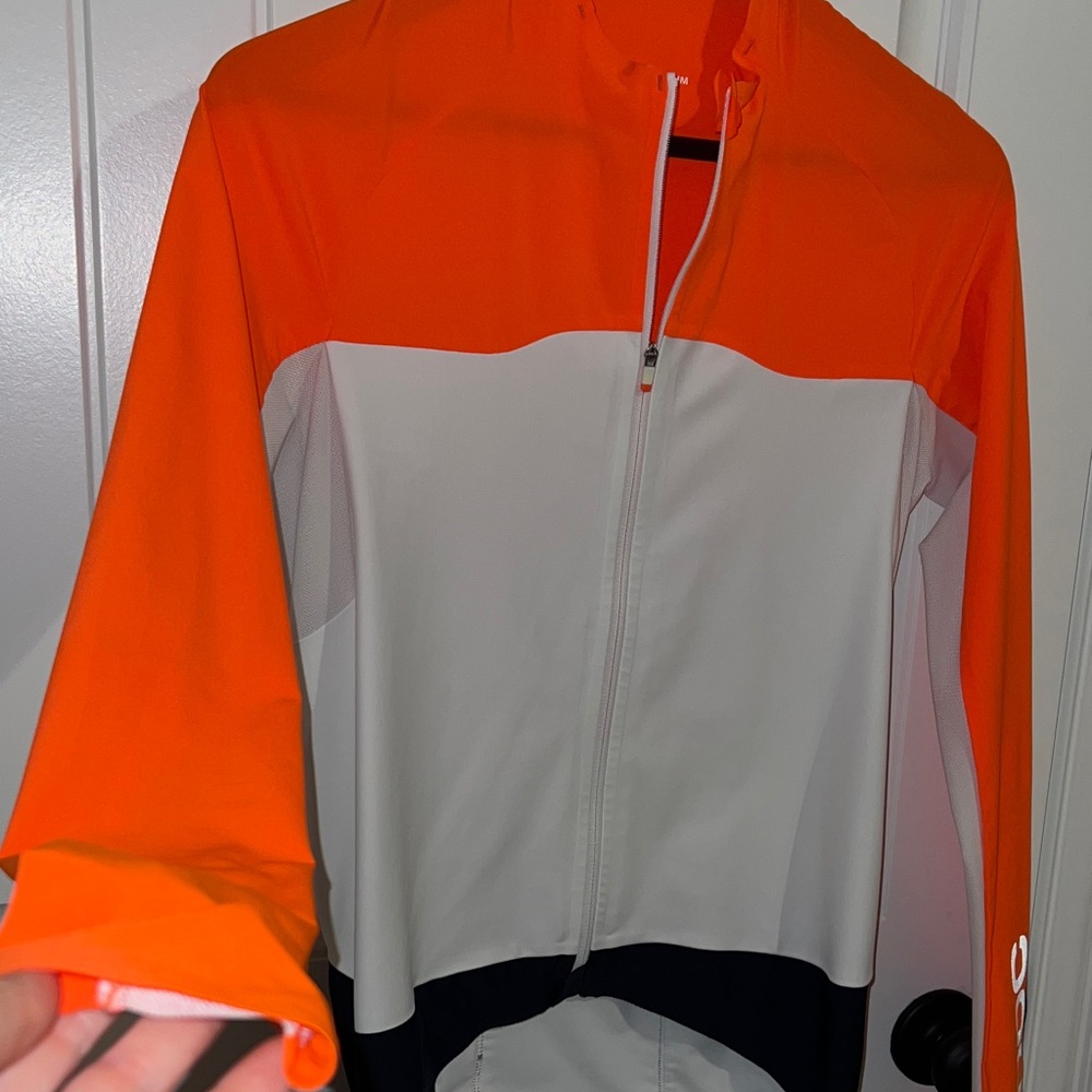 POC AVIP Long-Sleeve Cycling Jersey - Cycle Safe Jacket- Reflective, Pockets - Picture 3 of 16